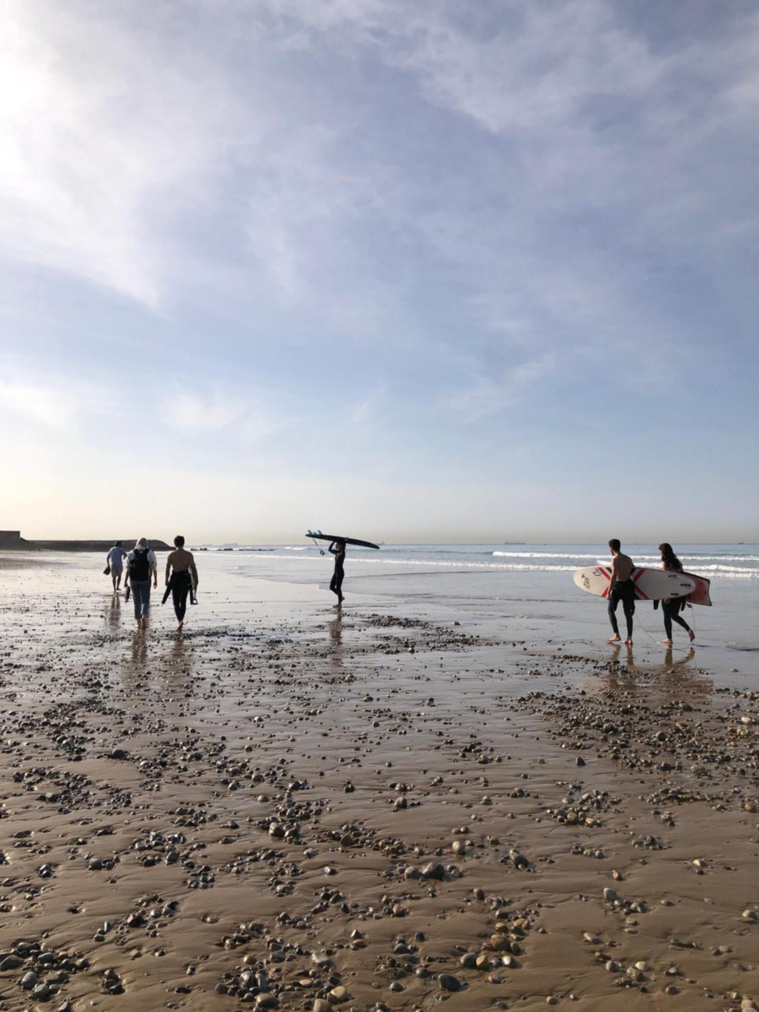 Psycho Surf Camp Bed & Breakfast ทากาเซาท์ ภายนอก รูปภาพ